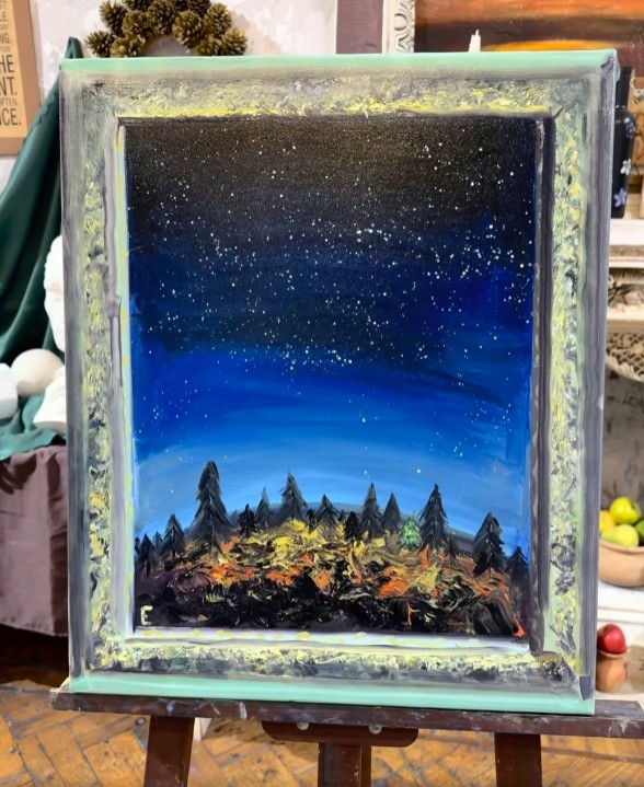 Эльдар Гасымов стал художником. Почему так много черного цвета?  (ВИДЕО, ФОТО)