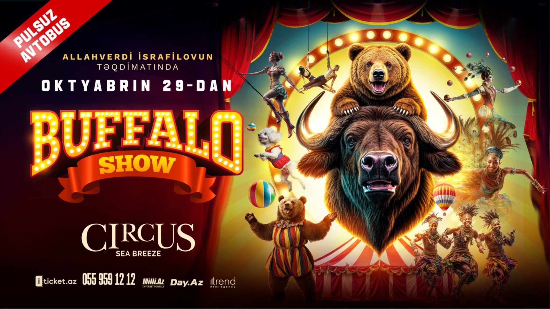 Невероятное шоу в Баку с участием мировых звёзд цирка (ВИДЕО, ФОТО)