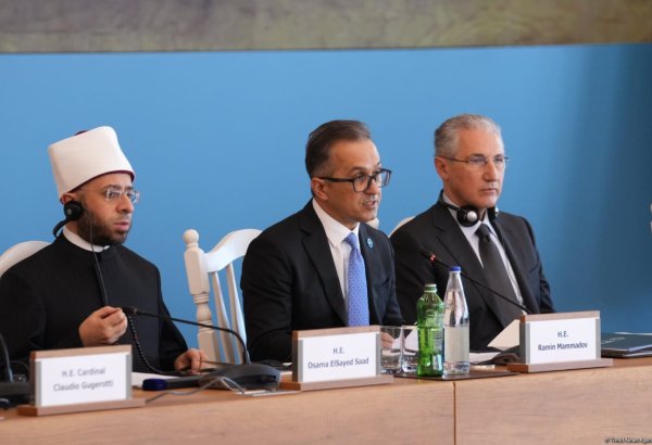 Саммит религиозных лидеров - лучшая платформа для поиска золотой середины - Рамин Мамедов