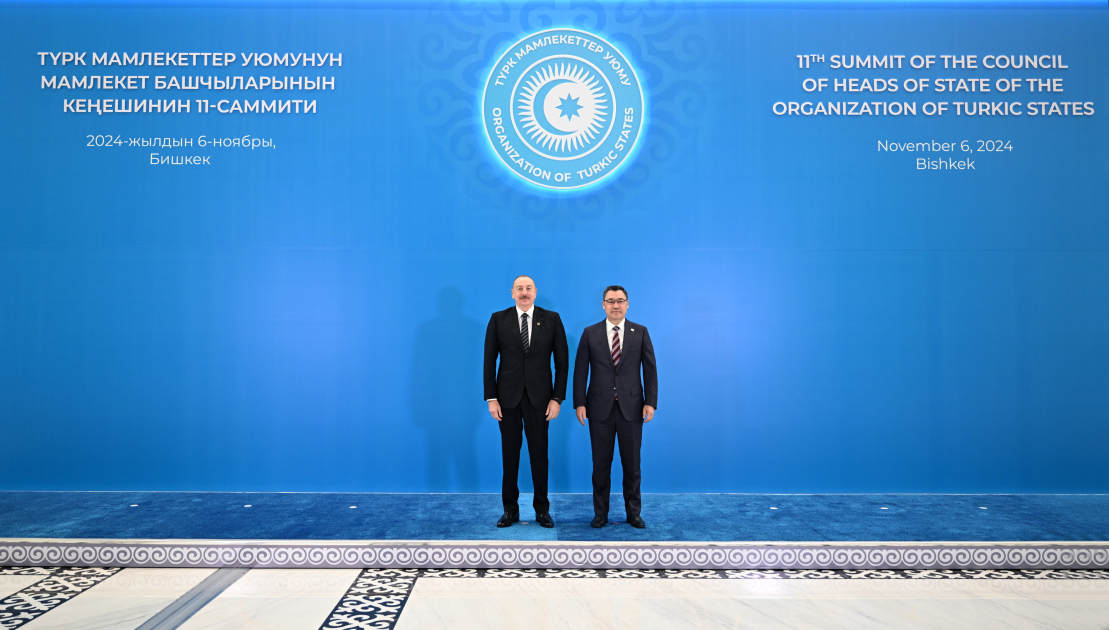 Президент Ильхам Алиев принял участие в 11-м Саммите глав государств Организации тюркских государств в Бишкеке (ФОТО/ВИДЕО)