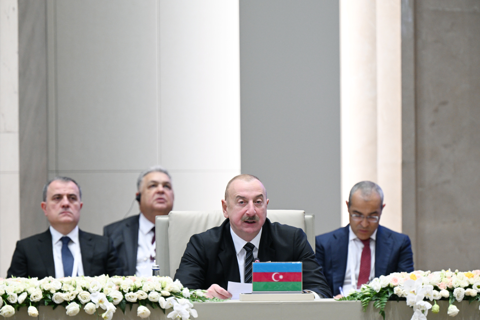 Президент Ильхам Алиев принял участие в 11-м Саммите глав государств Организации тюркских государств в Бишкеке (ФОТО/ВИДЕО)