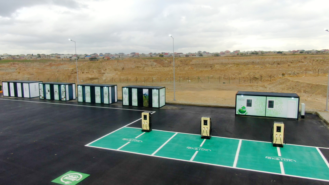 Президент Ильхам Алиев принял участие в открытии новой автомобильной дороги Бёюкшор-Пиршаги (ФОТО/ВИДЕО)