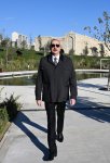 Президент Ильхам Алиев принял участие в открытии третьей части Центрального парка в Баку (ФОТО/ВИДЕО)