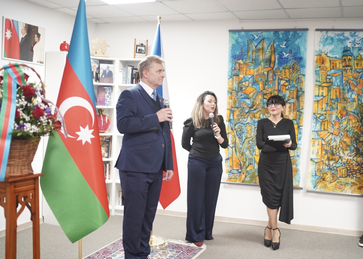 В Праге открылся Дом Азербайджана (ФОТО)