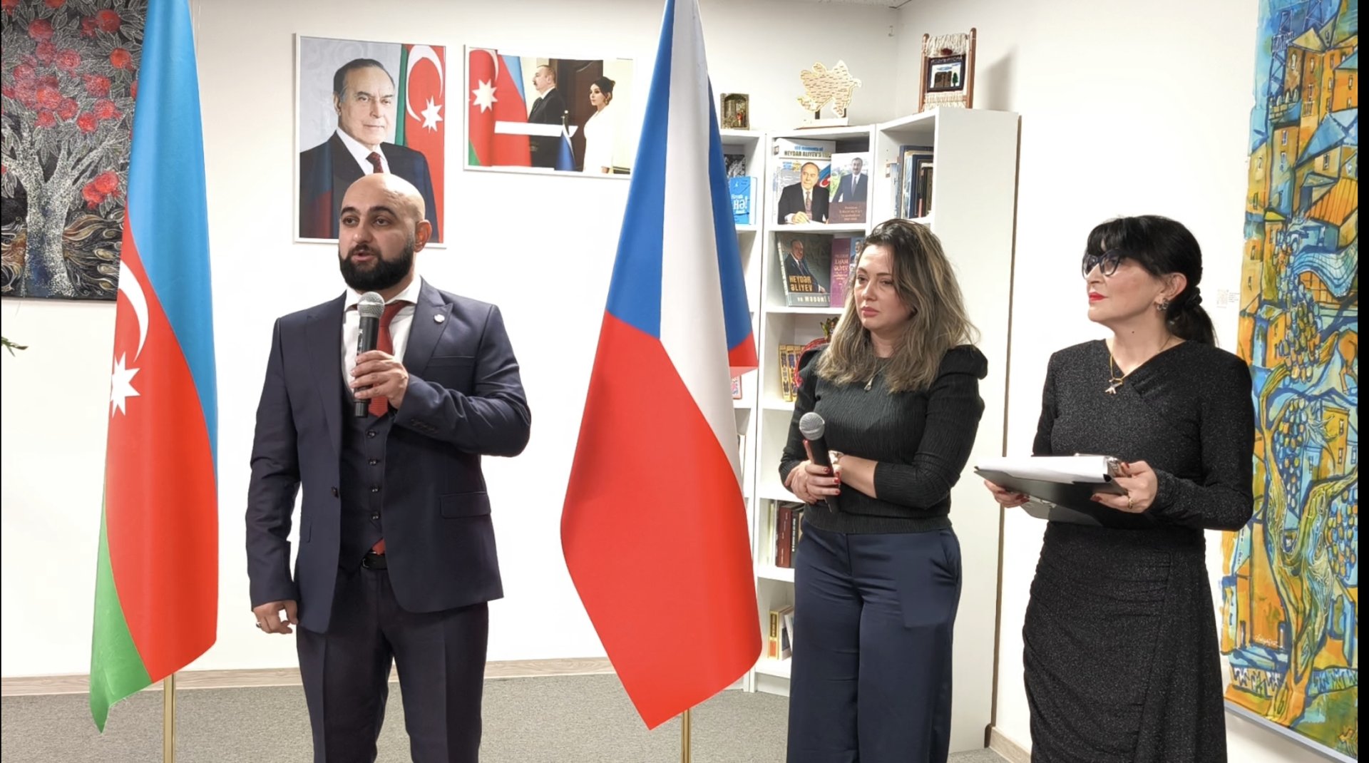 В Праге открылся Дом Азербайджана (ФОТО)