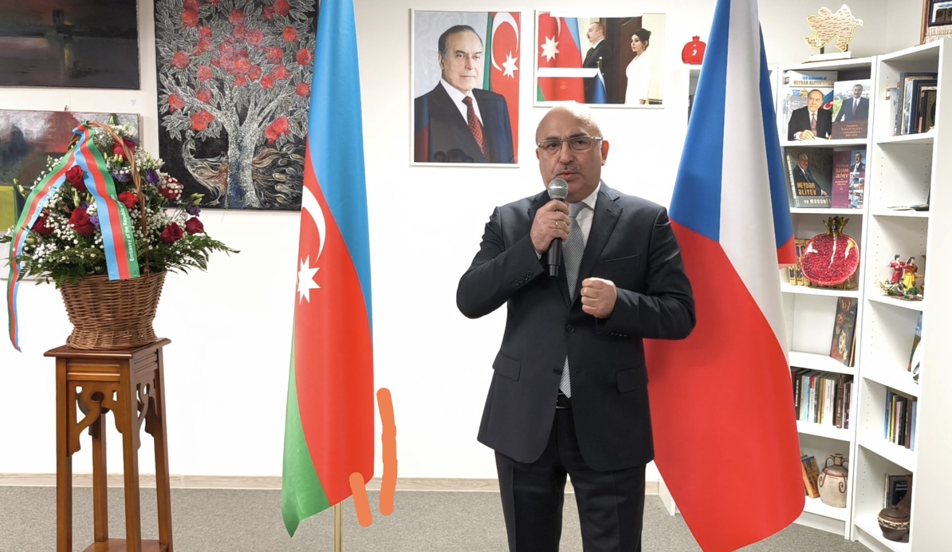 В Праге открылся Дом Азербайджана (ФОТО)