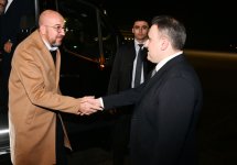 Президент Совета Европейского Союза прибыл с визитом в Азербайджан (ФОТО)