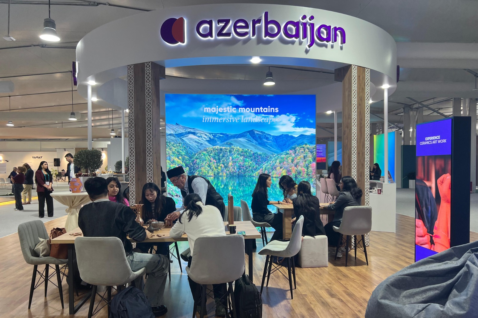 Туристические возможности Азербайджана продемонстрированы на национальном стенде на COP29 (ФОТО)