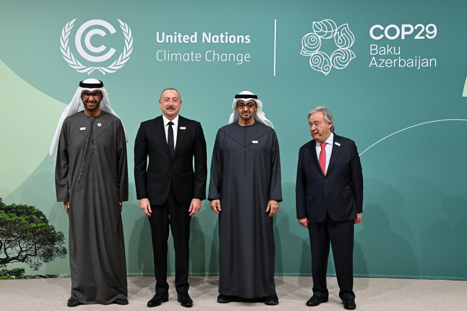 В Баку состоялась церемония открытия Саммита лидеров COP29, Президент Ильхам Алиев выступил на мероприятии (ВИДЕО/ФОТО)