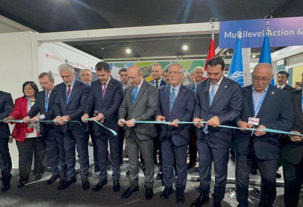 В рамках COP29 в Баку состоялось официальное открытие павильона Многоуровневой деятельности и градостроительства (ФОТО)