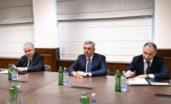 Самир Нуриев встретился с делегацией во главе с губернатором Токио (ФОТО)