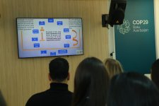 "Бакинский клуб политологов" организовал на COP29 конференцию о роли НПО в противодействии климатическому кризису (ФОТО)