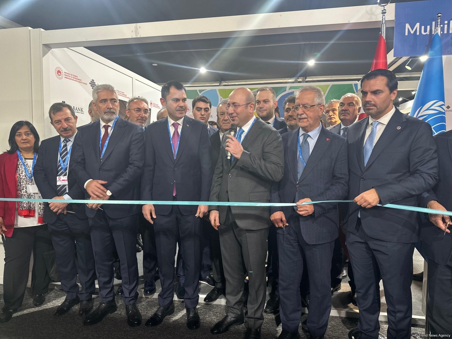 В рамках COP29 в Баку состоялось официальное открытие павильона Многоуровневой деятельности и градостроительства (ФОТО)