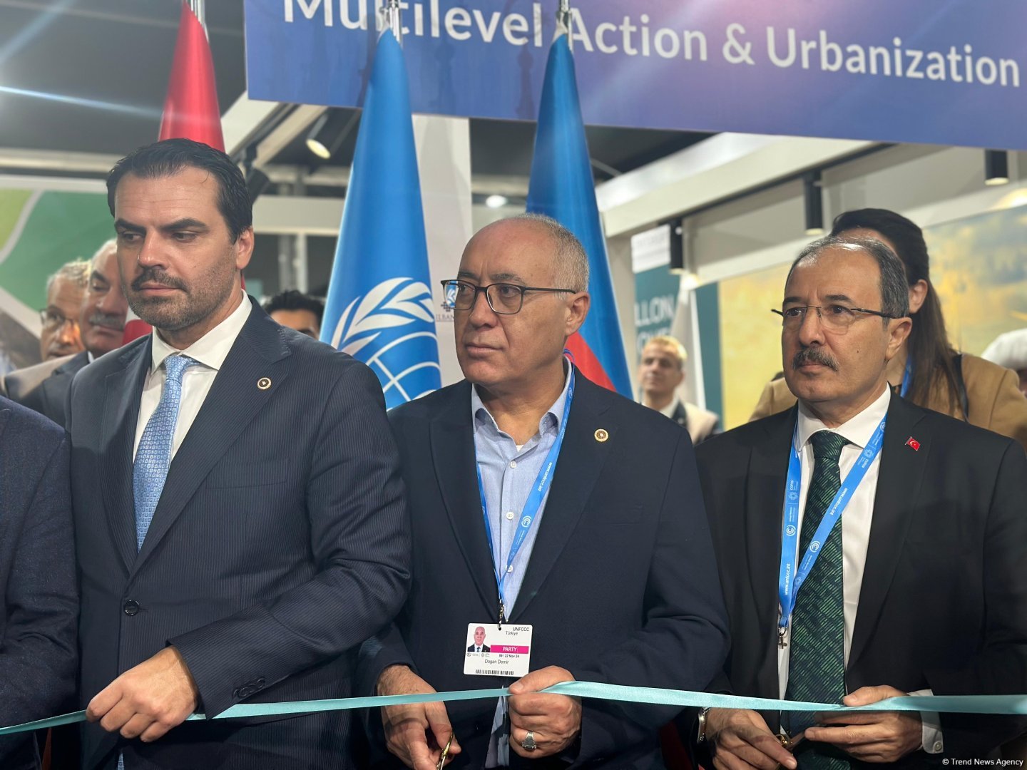 В рамках COP29 в Баку состоялось официальное открытие павильона Многоуровневой деятельности и градостроительства (ФОТО)