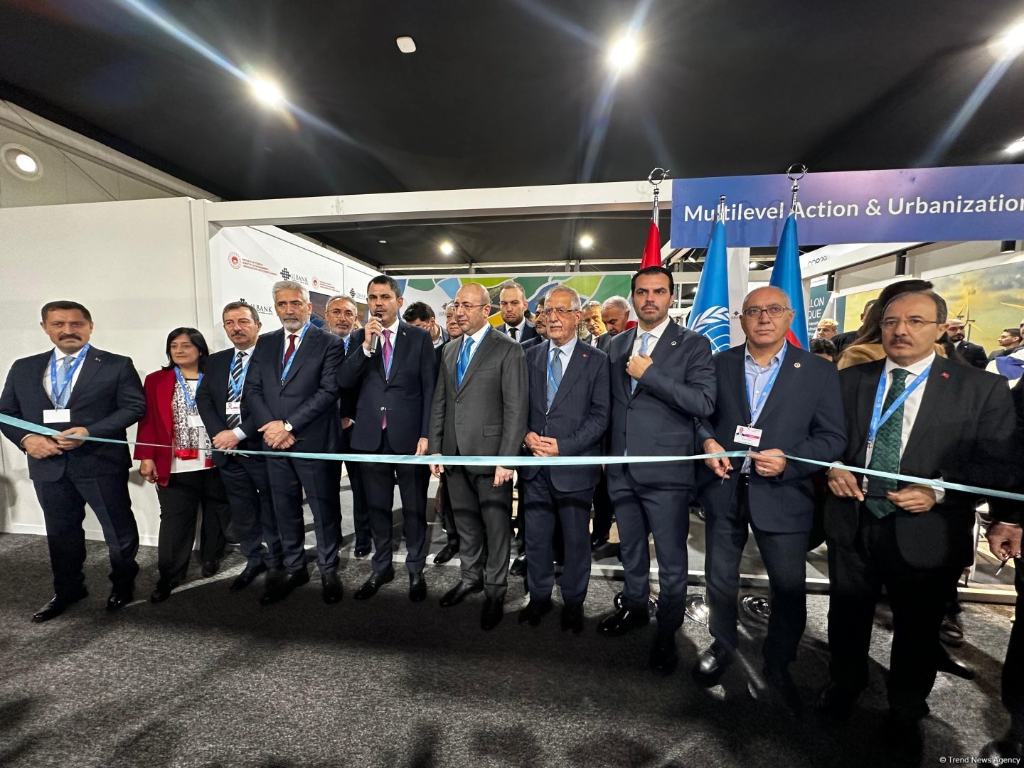 В рамках COP29 в Баку состоялось официальное открытие павильона Многоуровневой деятельности и градостроительства (ФОТО)