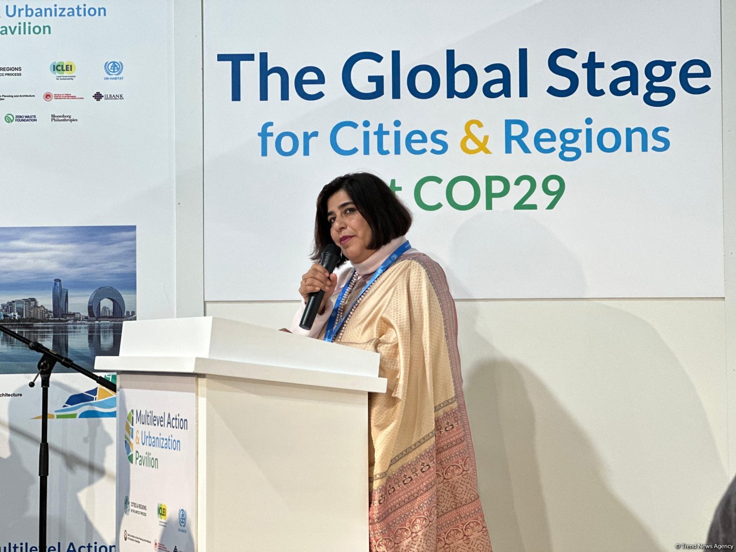 В рамках COP29 в Баку состоялось официальное открытие павильона Многоуровневой деятельности и градостроительства (ФОТО)