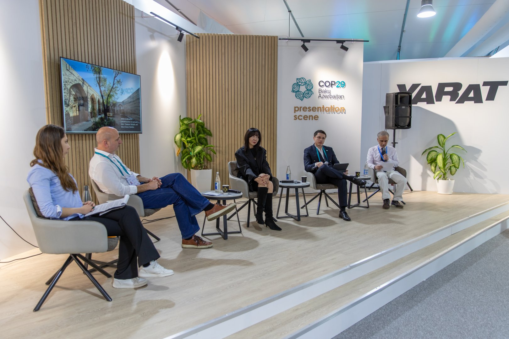 В рамках COP29 организованы выставка и симпозиум в презентации YARAT
(ФОТО)