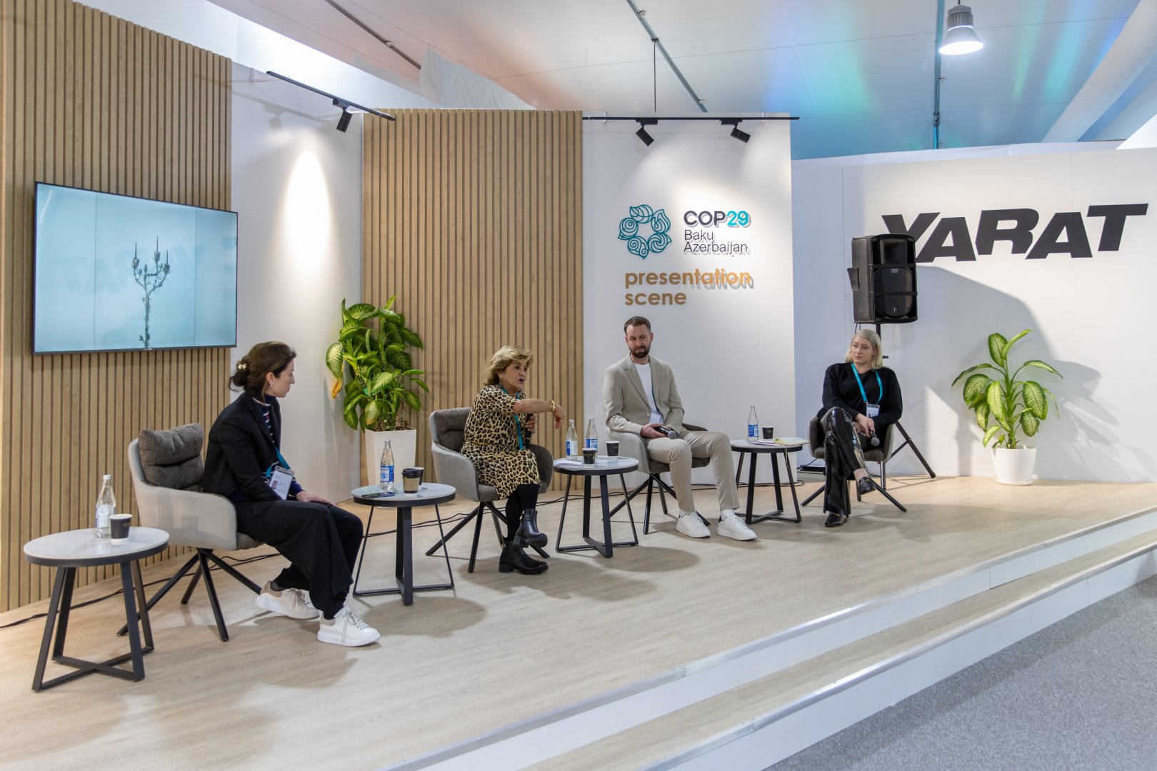 В рамках COP29 организованы выставка и симпозиум в презентации YARAT
(ФОТО)