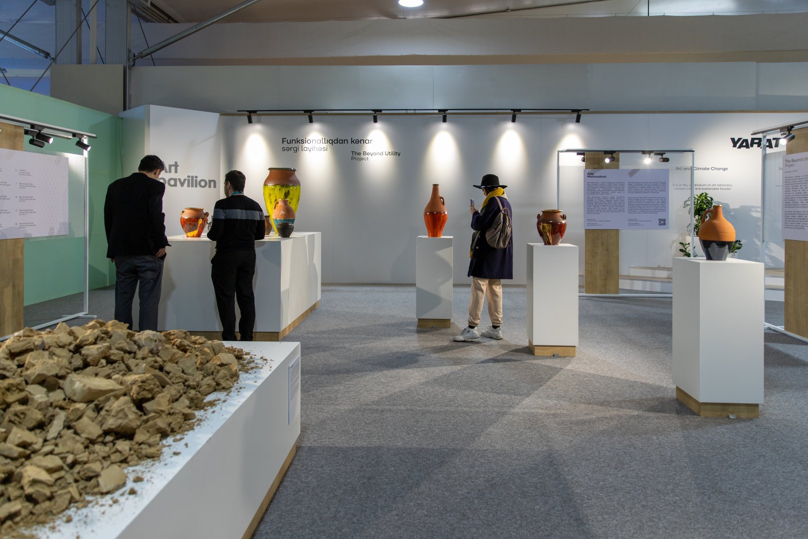 В рамках COP29 организованы выставка и симпозиум в презентации YARAT
(ФОТО)