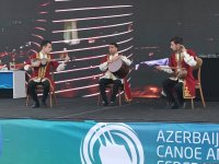 В акватории Бакинского бульвара прошел международный заплыв на байдарках и каноэ в поддержку COP29 (ФОТО)