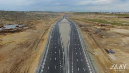 Кадры новой автомобильной дороги Бёюкшор-Пиршаги (ФОТО/ВИДЕО)