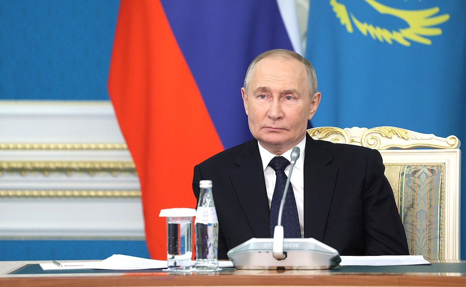 Самолет Путина приземлился на Аляске (ВИДЕО)