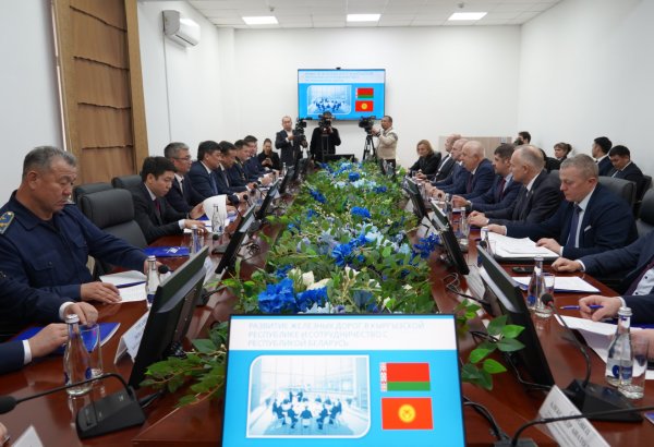 Кыргызстан призвал Беларусь к сотрудничеству в железнодорожном секторе