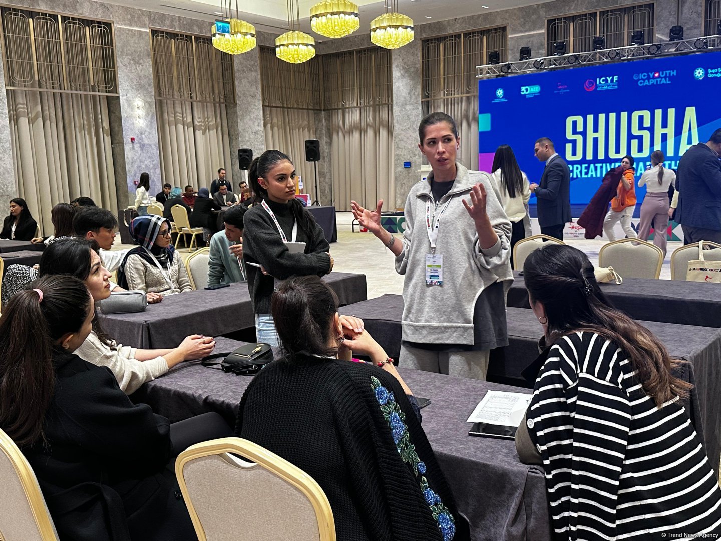 В Шуше стартовал творческий марафон, объединяющий талантливую молодежь из стран ОИС (ФОТО)