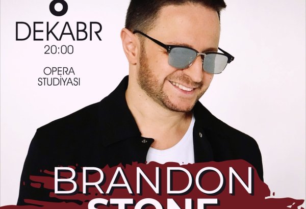 Брендон Стоун вновь выступит в Баку с сольным концертом