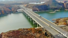 На автодороге Агдам-Физули выполнено 82% строительных работ (ФОТО)