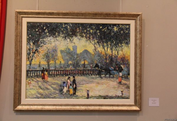 Потрясающие красочные пейзажи Баку в работах Исы Мамедова (ФОТО)