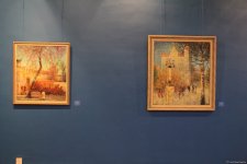 Потрясающие красочные пейзажи Баку в работах Исы Мамедова (ФОТО)