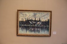 Потрясающие красочные пейзажи Баку в работах Исы Мамедова (ФОТО)