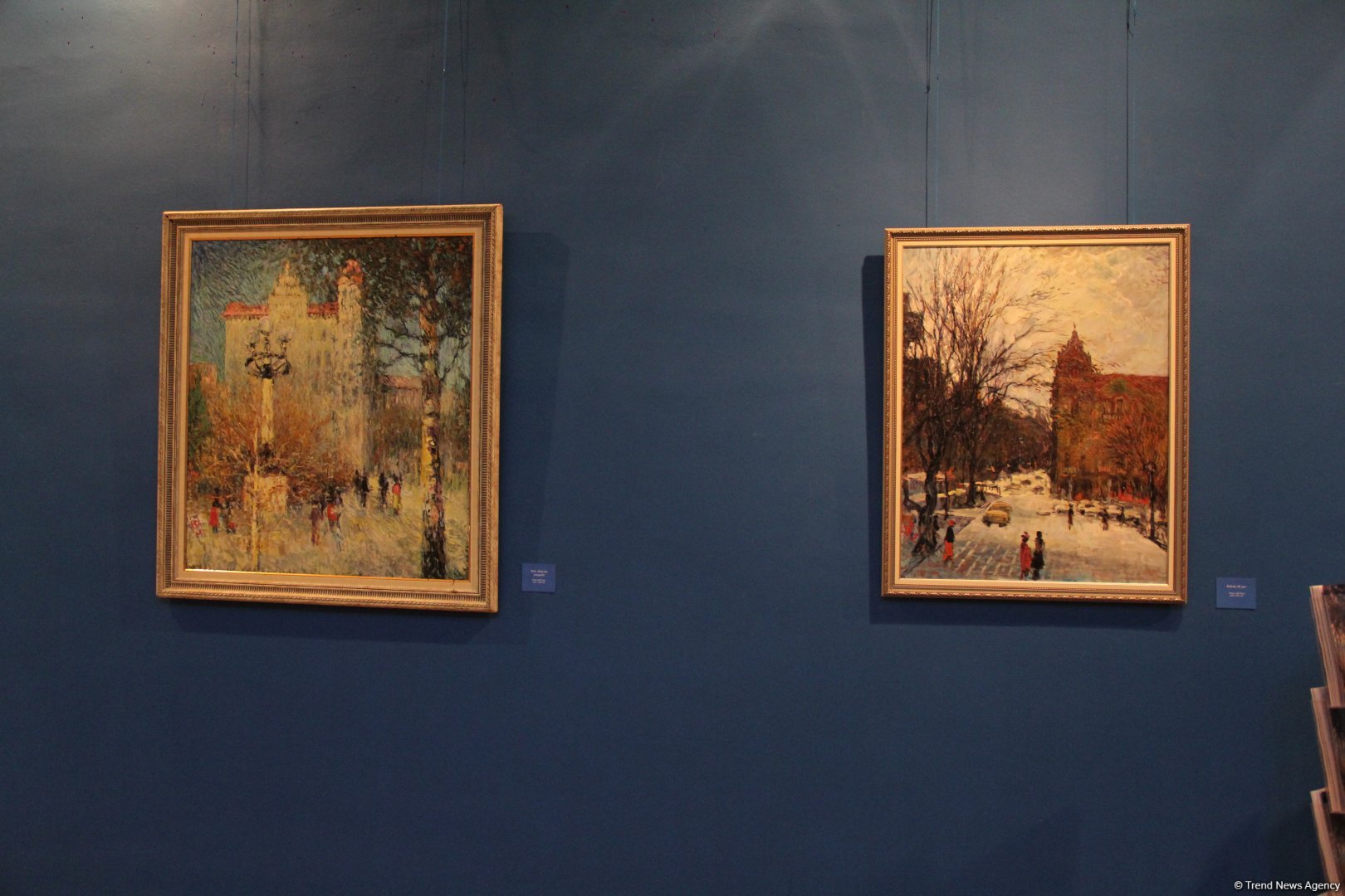 Потрясающие красочные пейзажи Баку в работах Исы Мамедова (ФОТО)