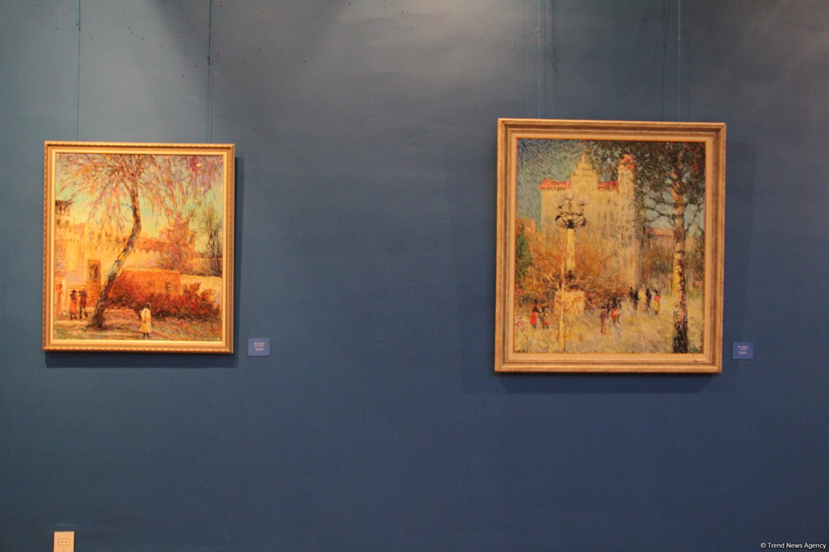 Потрясающие красочные пейзажи Баку в работах Исы Мамедова (ФОТО)