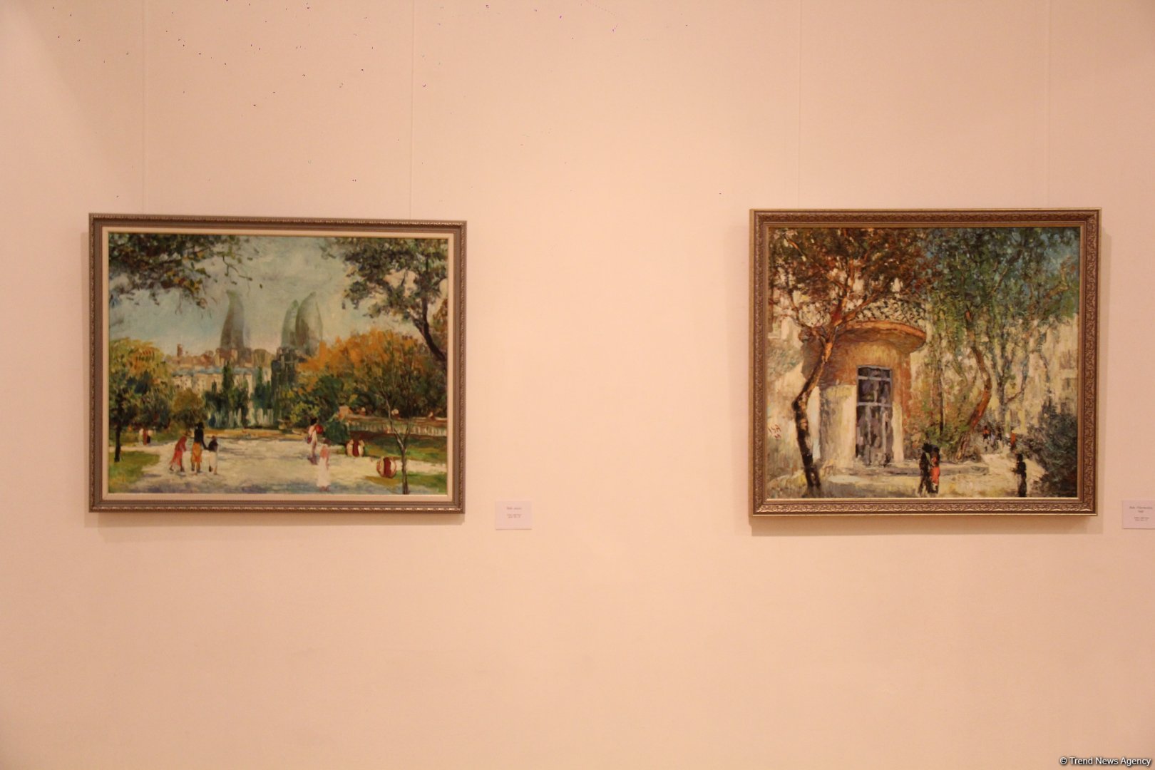 Потрясающие красочные пейзажи Баку в работах Исы Мамедова (ФОТО)