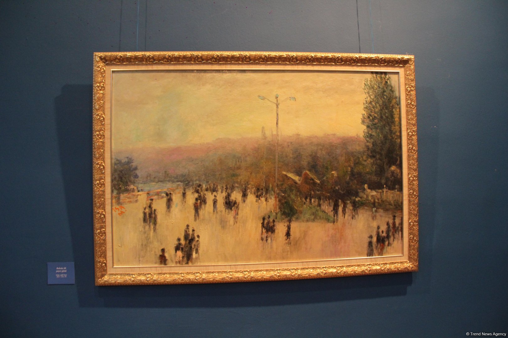 Потрясающие красочные пейзажи Баку в работах Исы Мамедова (ФОТО)