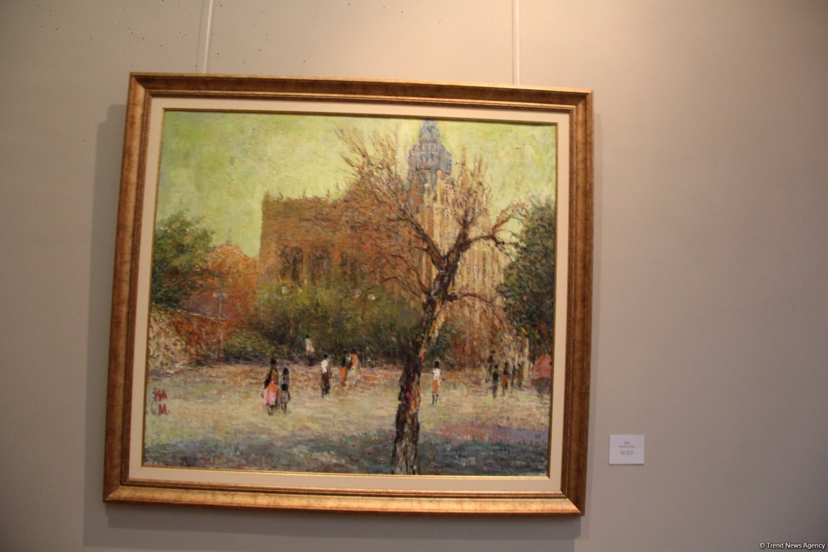 Потрясающие красочные пейзажи Баку в работах Исы Мамедова (ФОТО)