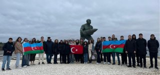 Азербайджанские и турецкие школьники посетили город Чанаккале (ФОТО)