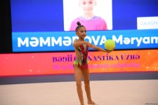 Стартовали 29-й чемпионат и первенство Баку по художественной гимнастике (ФОТО)