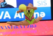 Стартовали 29-й чемпионат и первенство Баку по художественной гимнастике (ФОТО)