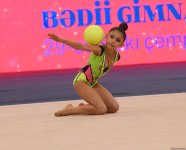 Стартовали 29-й чемпионат и первенство Баку по художественной гимнастике (ФОТО)