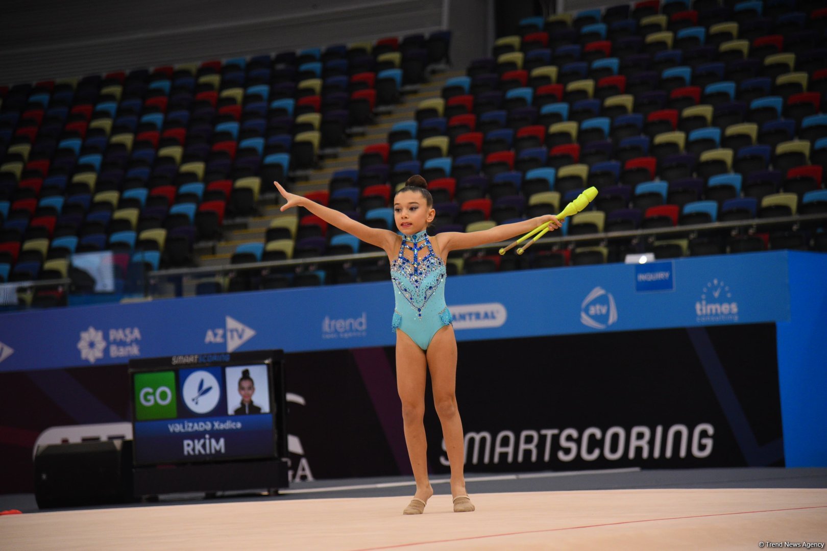 Стартовали 29-й чемпионат и первенство Баку по художественной гимнастике (ФОТО)
