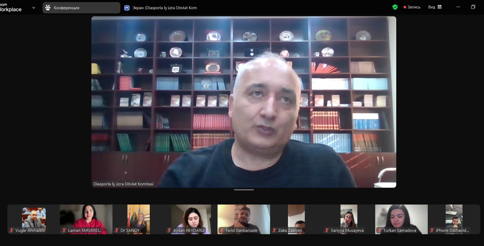 Проведен очередной тренинг в рамках проекта "Академия диаспоры-2" (ФОТО)