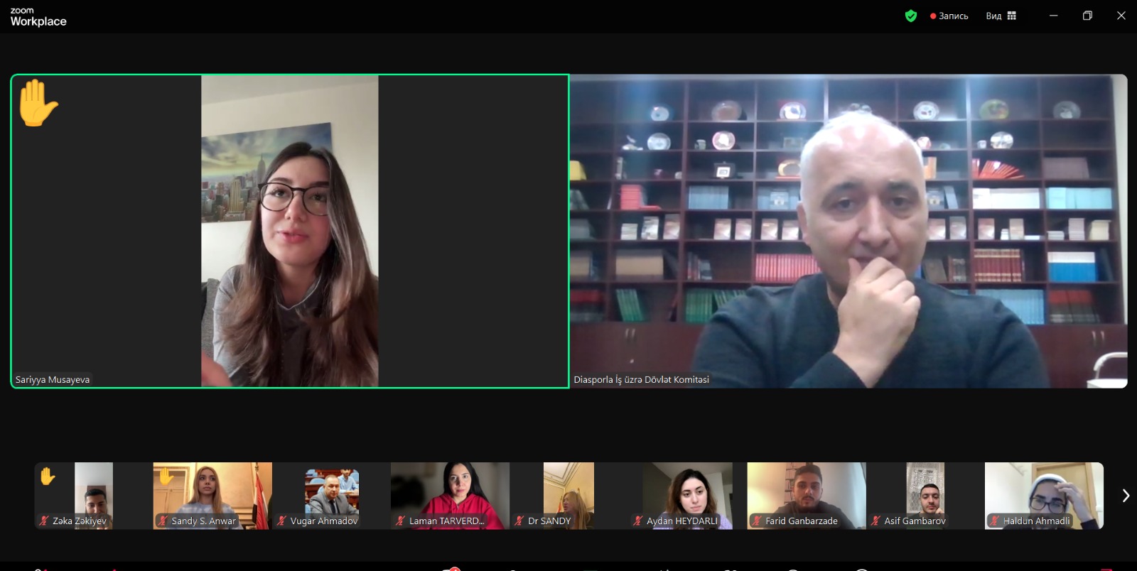 Проведен очередной тренинг в рамках проекта "Академия диаспоры-2" (ФОТО)