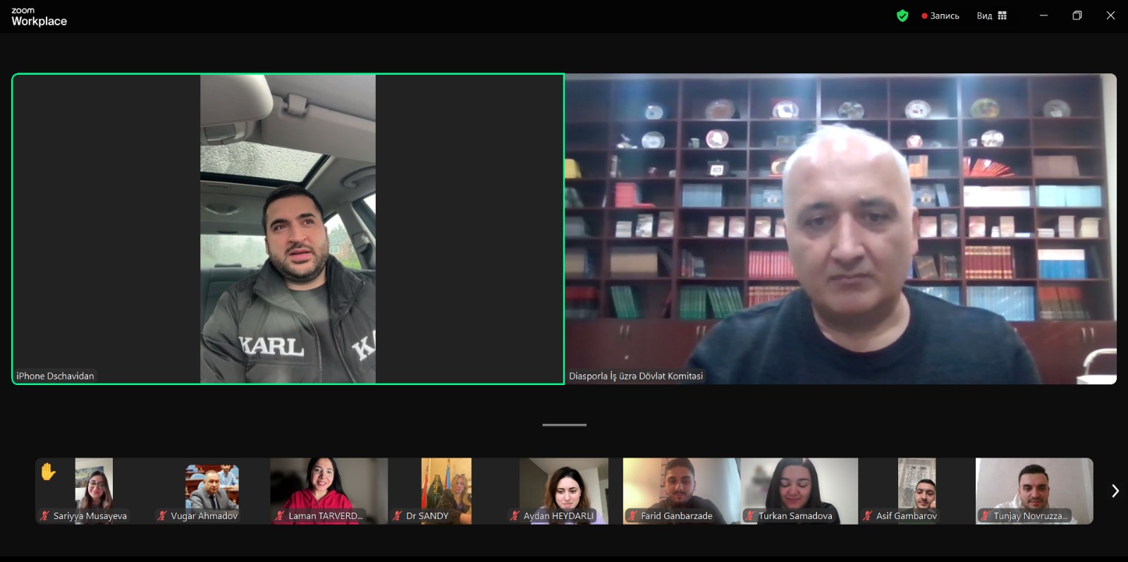 Проведен очередной тренинг в рамках проекта "Академия диаспоры-2" (ФОТО)