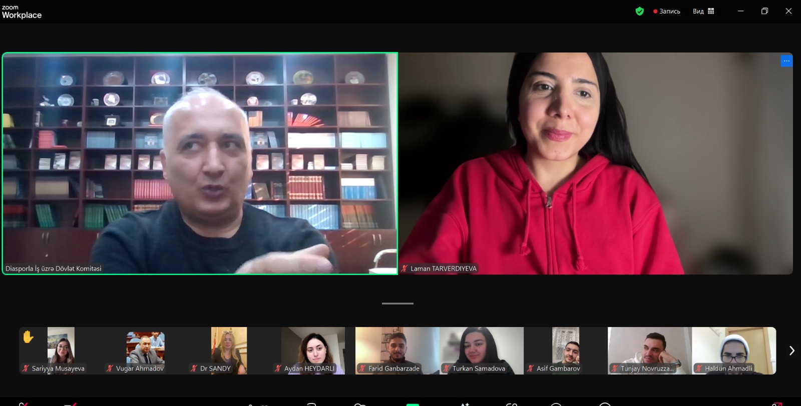 Проведен очередной тренинг в рамках проекта "Академия диаспоры-2" (ФОТО)