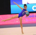 Продолжаются 29-й чемпионат и первенство Баку по художественной гимнастике (ФОТО)