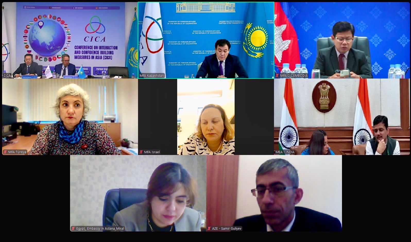 На следующей неделе председательство в СВМДА перейдет к Азербайджану