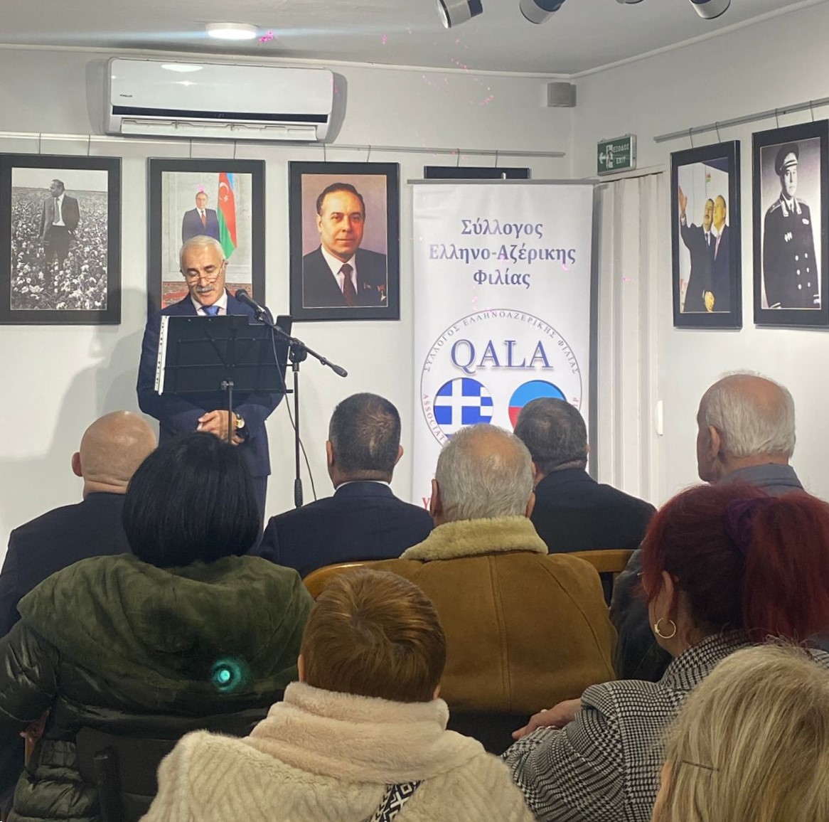 В Салониках почтили память великого лидера Гейдара Алиева (ФОТО)
